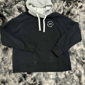 Under Armour Men's Black and Gray Hoodie